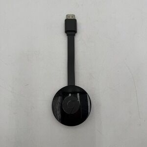 Google Chromecast Model NC2-6A5 HDMI Black 2nd Device Only